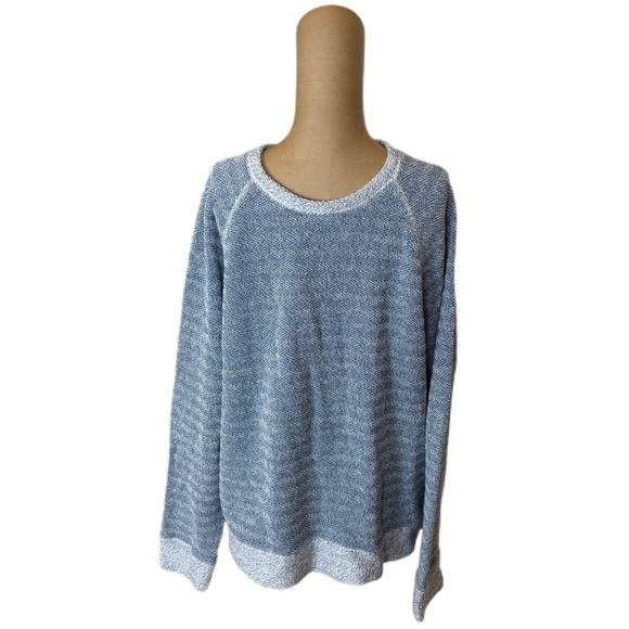 Sweat à Capuche Femme Faherty Whitewater Beach Terry - Bleu, Style Baja - Taille M